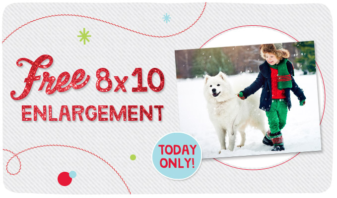 Walgreens: FREE 8×10 Photo